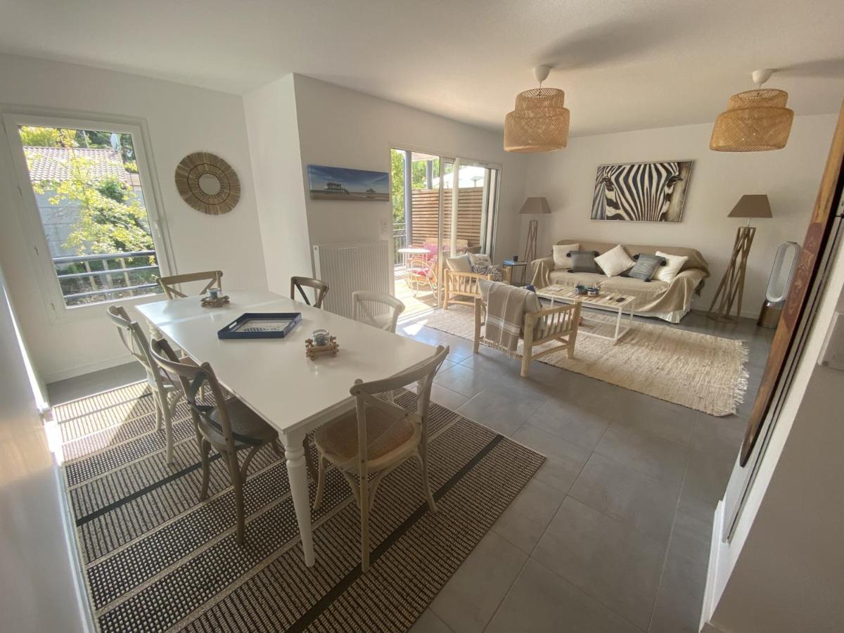Charmant Appartement Pour 6 En Centre-Ville D'Arcachon Avec Terrasse, Parking Et Wifi - Fr-1-474-174 Exterior photo